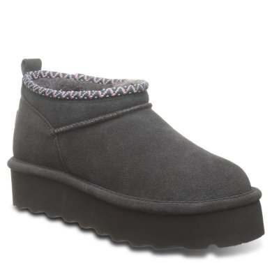 Bearpaw Women's Retro Super Shorty Deco Graphite Bearpaw Women's Retro Super Shorty Deco Graphite