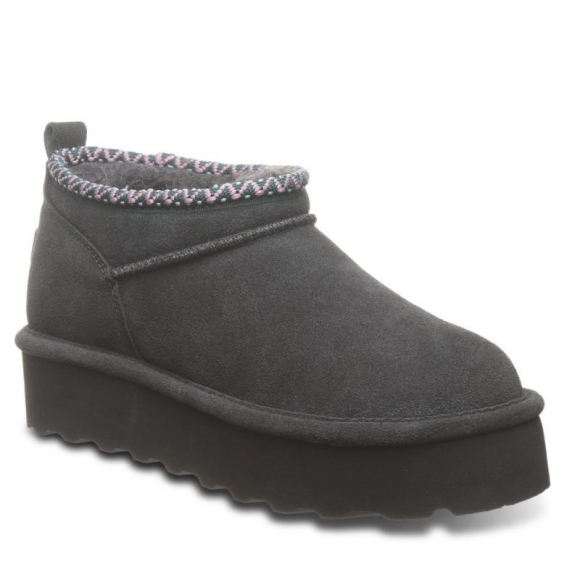 Bearpaw Women's Retro Super Shorty Deco Graphite
