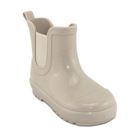 Bearpaw Kids' Chelsea Rain Boots Kids Taupe Gloss