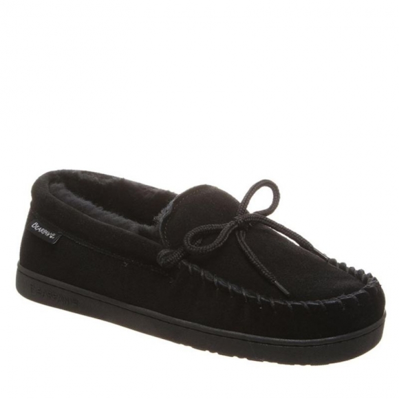 Bearpaw Men's Moc II Wide Black Bearpaw Men's Moc II Wide Black