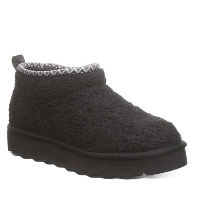 Bearpaw Women's Snuggle Daphne Deco Black