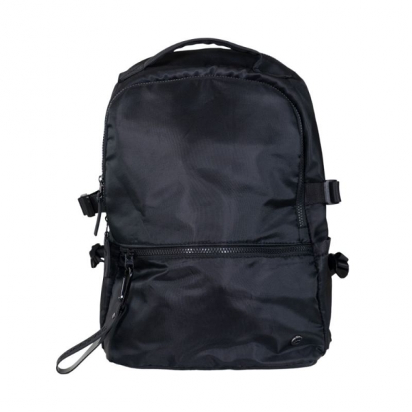 Bearpaw Men's Sporty Nylon Square Backpack Black Bearpaw Men's Sporty Nylon Square Backpack Black
