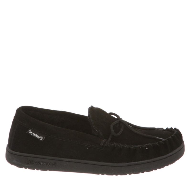 Bearpaw Men's Moc II Black