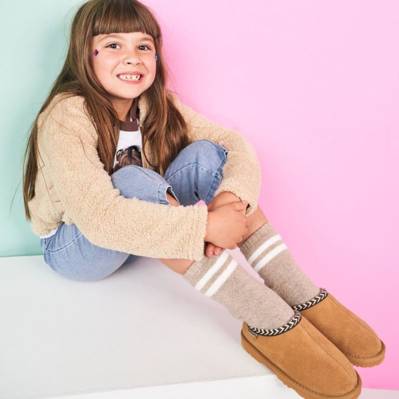 Bearpaw Kids' Tabitha Youth Iced Coffee