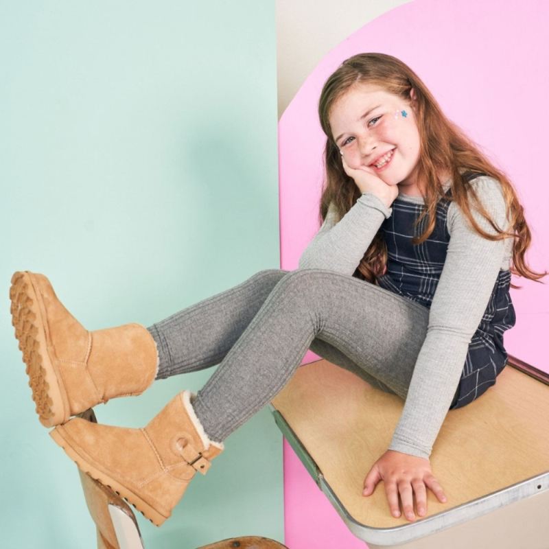 Bearpaw Kids' Isabelle Youth Iced Coffee