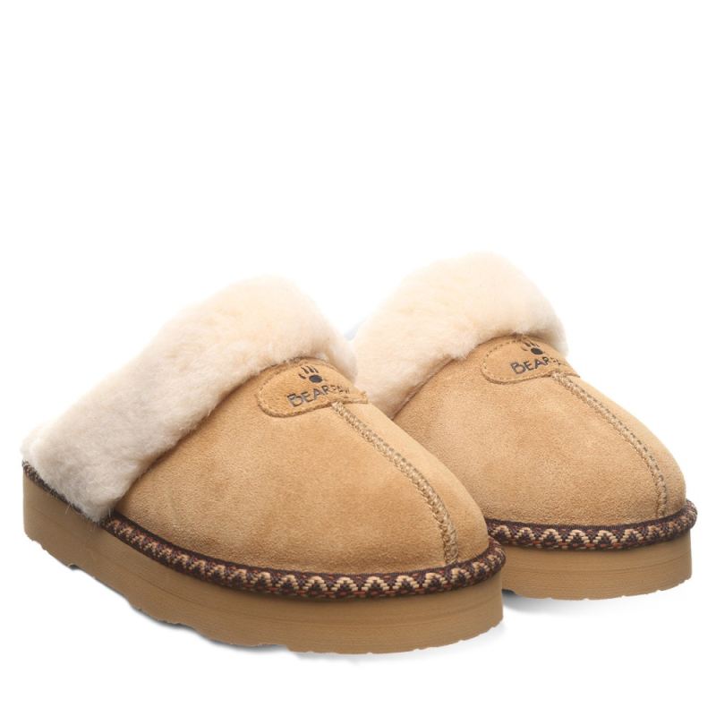 Bearpaw Women's Loki Platform Lo Deco Iced Coffee Solid