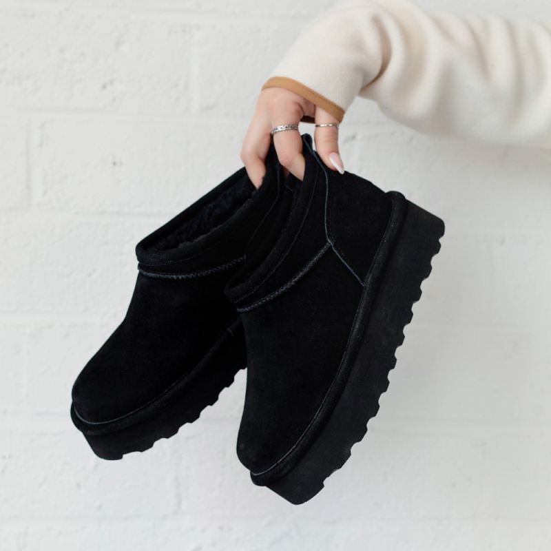 Bearpaw Women's Retro Super Shorty Black