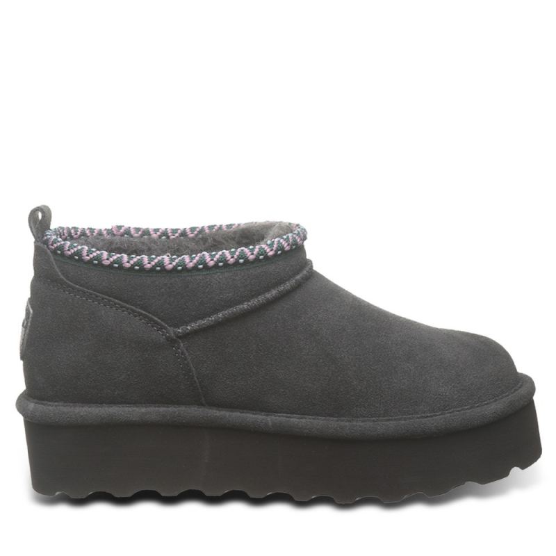 Bearpaw Women's Retro Super Shorty Deco Graphite