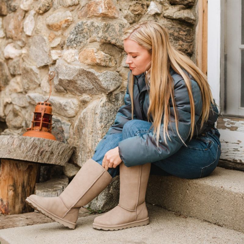 Bearpaw Women's Elle Tall Mushroom