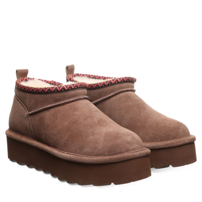 Bearpaw Women's Retro Super Shorty Deco Cocoa