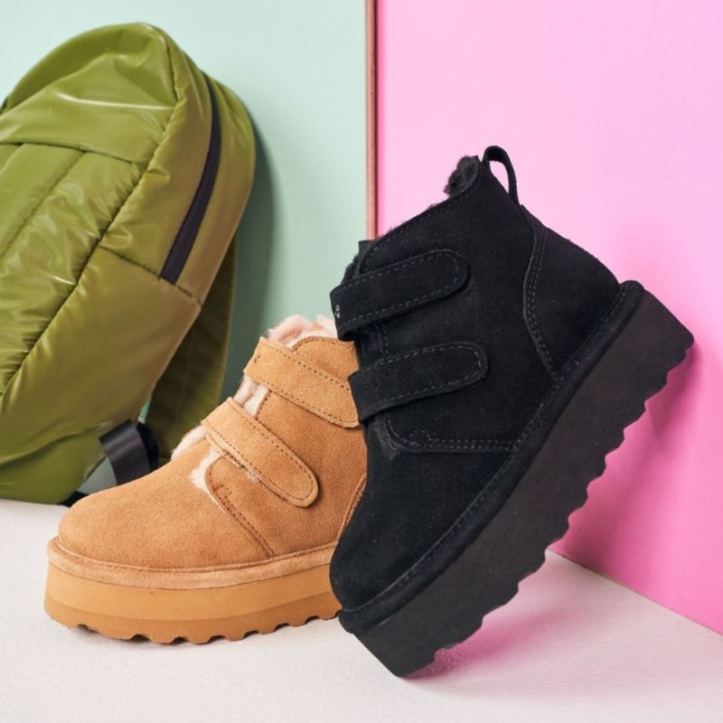 Bearpaw Kids' Retro Larisa Youth Black