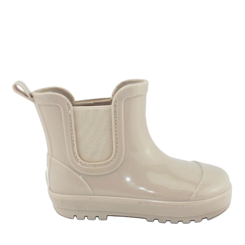 Bearpaw Kids' Chelsea Rain Boots Kids Taupe Gloss