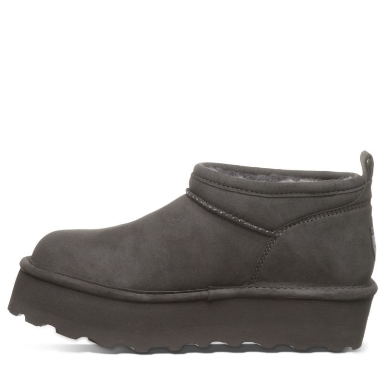 Bearpaw Women's Retro Super Shorty Vegan Carbon
