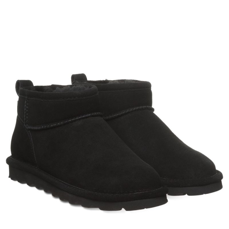 Bearpaw Women's Shorty Wide Black