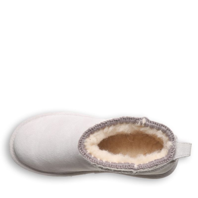 Bearpaw Women's Shorty Crochet Lunar Rock