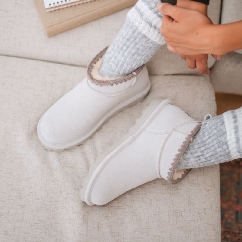 Bearpaw Women's Shorty Crochet Lunar Rock