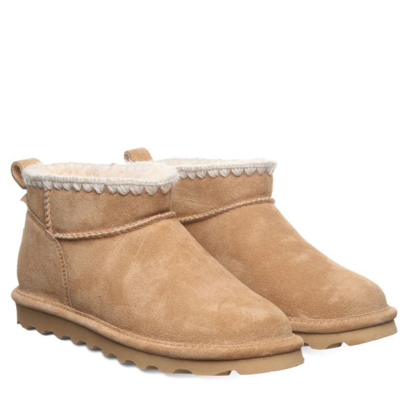 Bearpaw Women's Shorty Crochet Iced Coffee