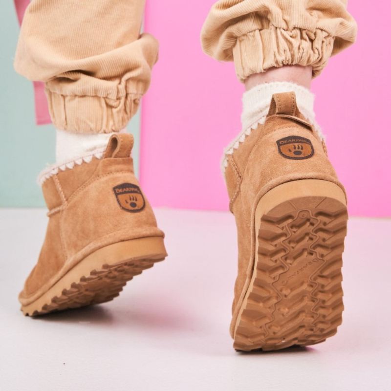 Bearpaw Women's Shorty Crochet Iced Coffee