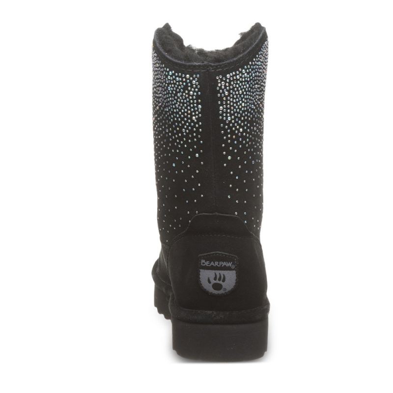 Bearpaw Women's Glam Platform Lo Black