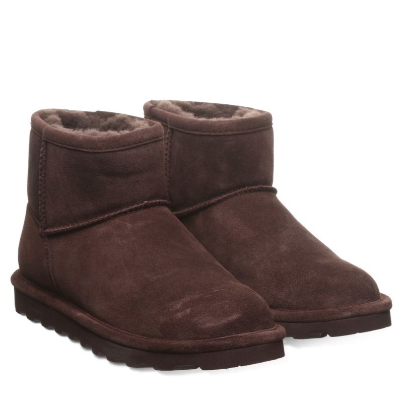 Bearpaw Women's Alyssa Wide Walnut