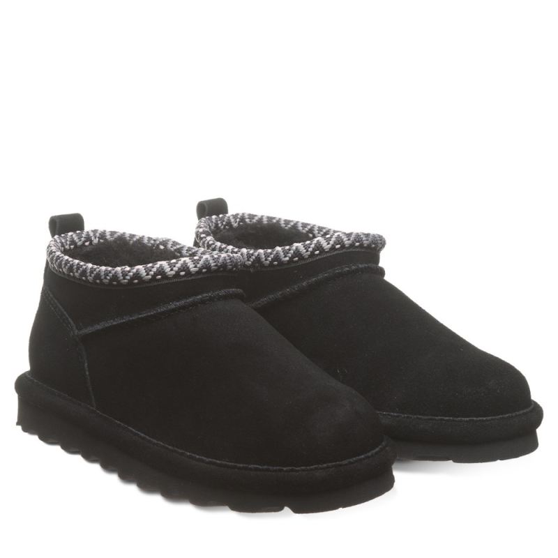 Bearpaw Kids' Super Shorty Deco Youth Black