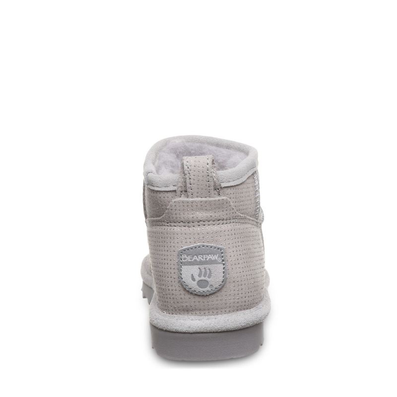 Bearpaw Women's Shorty Exotic Gray Fog