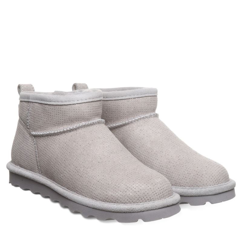 Bearpaw Women's Shorty Exotic Gray Fog