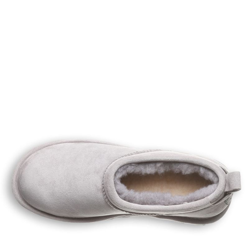 Bearpaw Women's Super Shorty Vegan Gray Fog