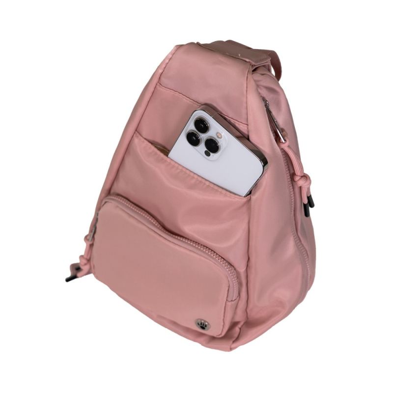 Bearpaw Sporty Convertible Backpack/Sling Blush