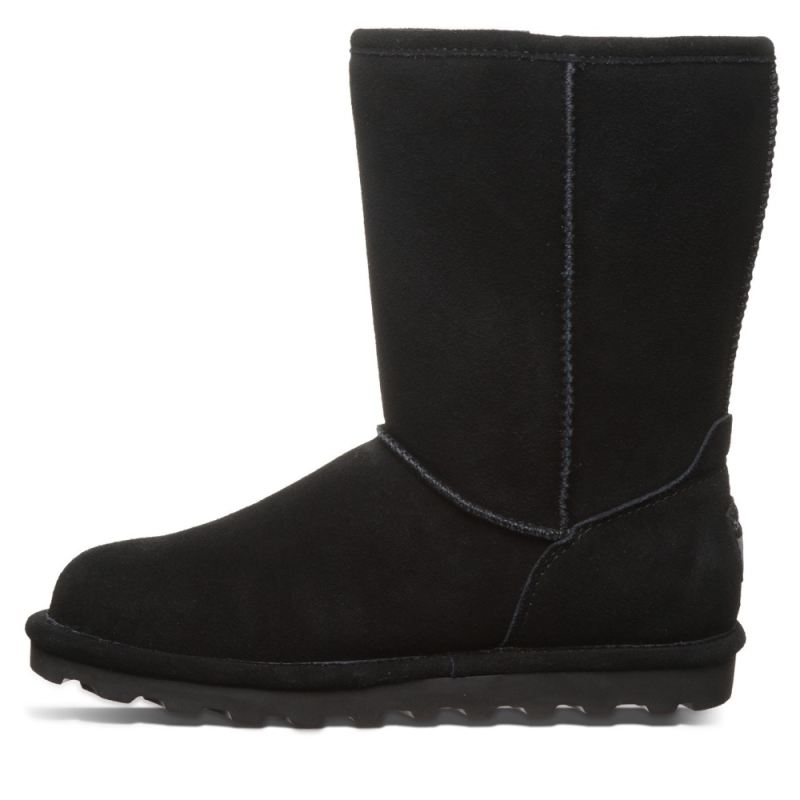 Bearpaw Women's Elle Short Zipper Black