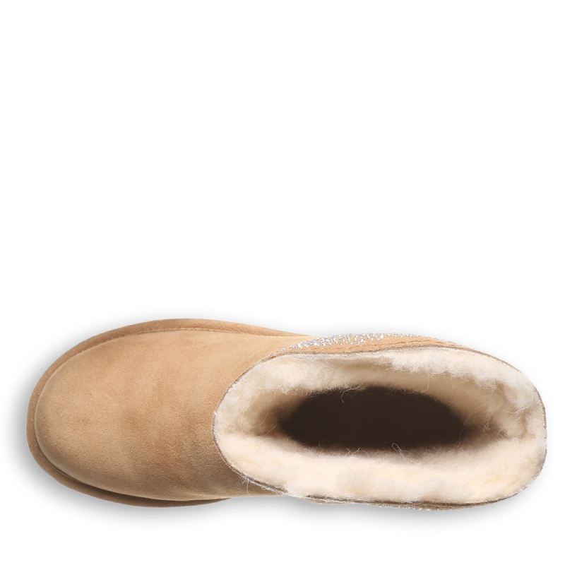 Bearpaw Women's Glam Platform Lo Iced Coffee Solid