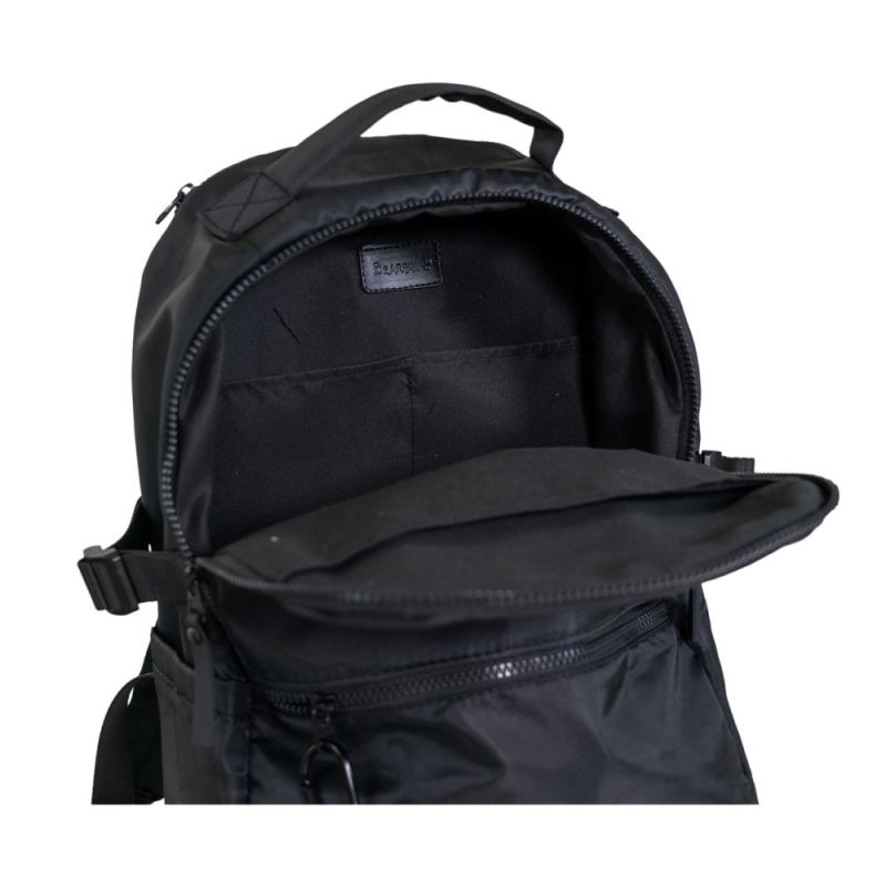 Bearpaw Men's Sporty Nylon Square Backpack Black