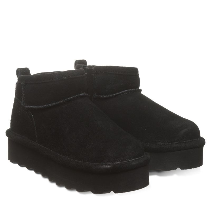 Bearpaw Kids' Retro Shorty Youth Black