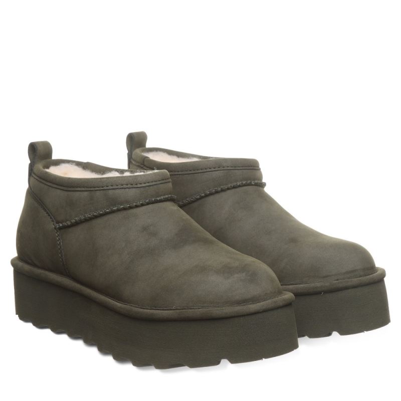 Bearpaw Women's Retro Super Shorty Vegan Algae