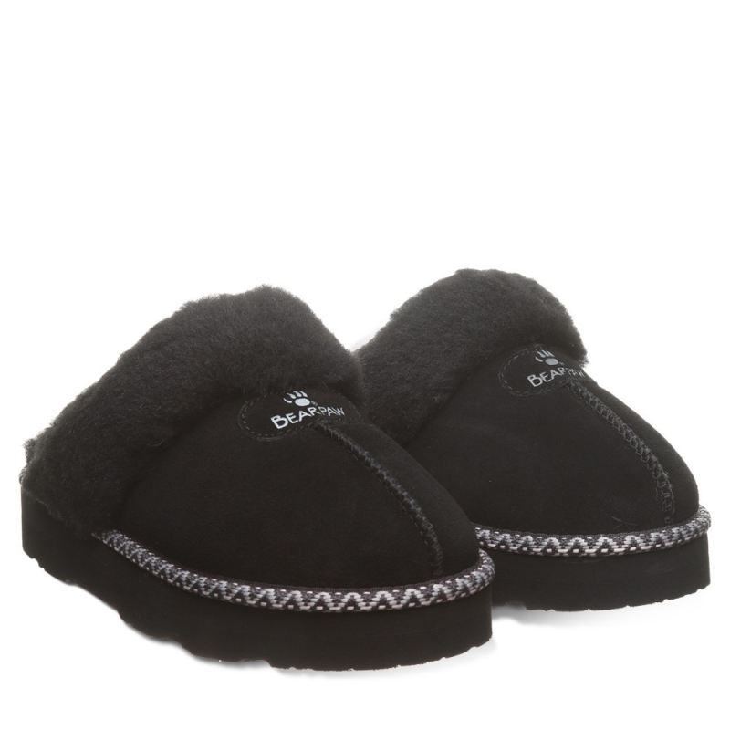 Bearpaw Women's Loki Platform Lo Deco Black