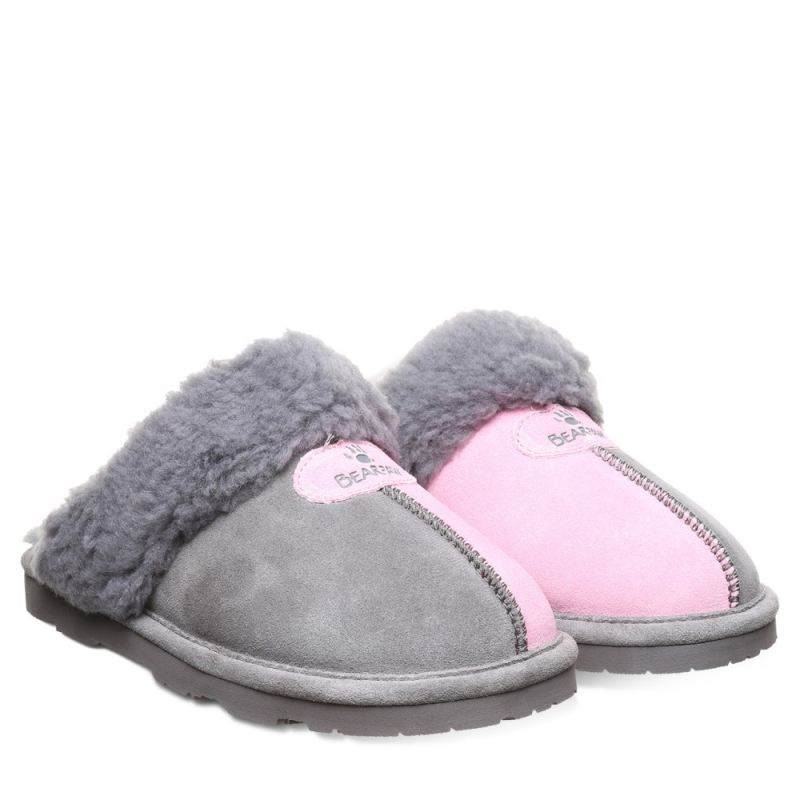 Bearpaw Women's Loki Duo Prism Pink/Charcoal