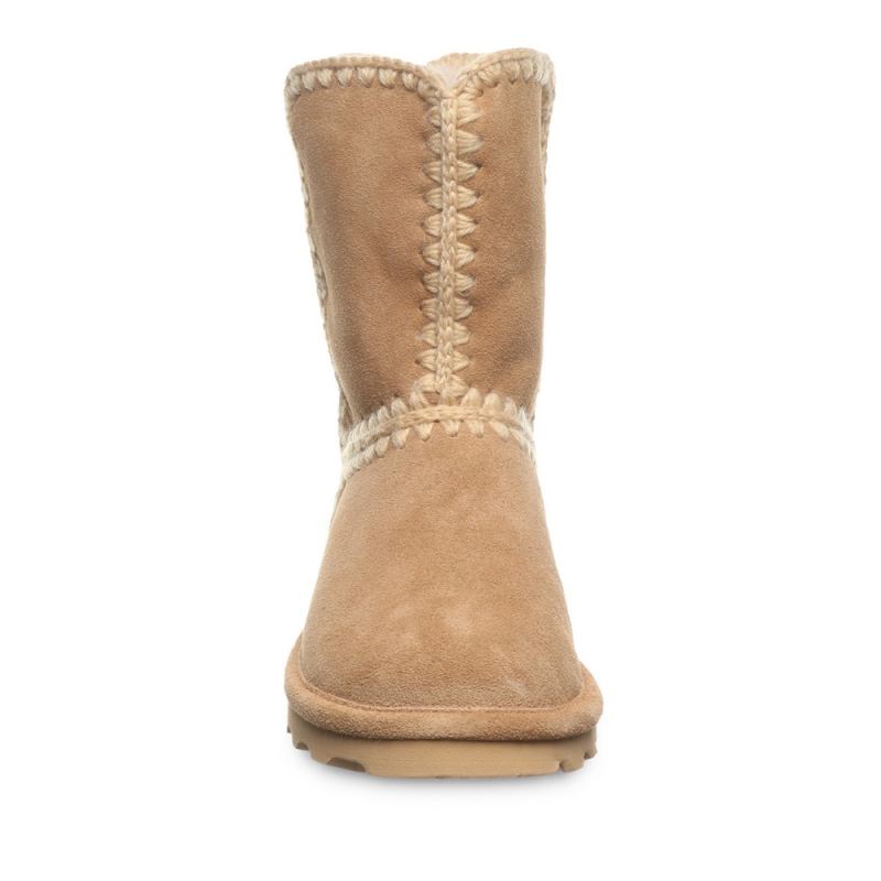 Bearpaw Women's Elle Short Crochet Iced Coffee