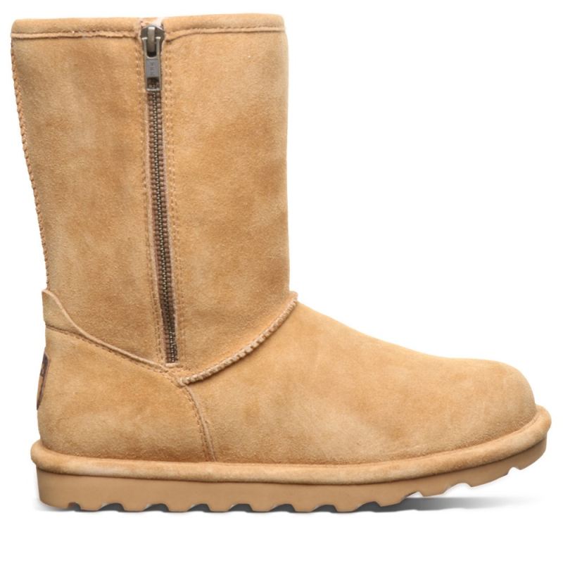 Bearpaw Women's Elle Short Zipper Iced Coffee