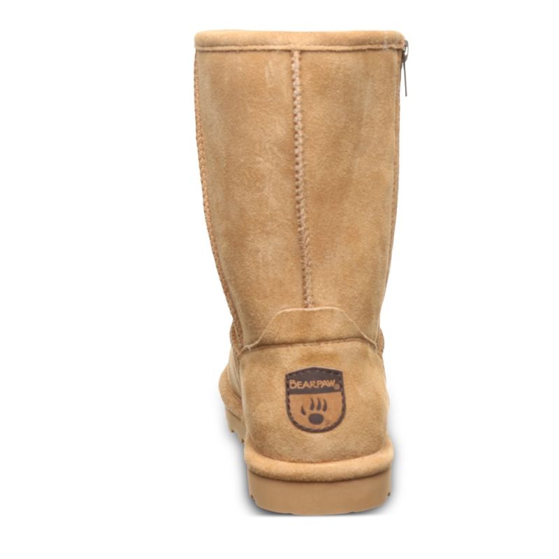 Bearpaw Women's Elle Short Zipper Iced Coffee